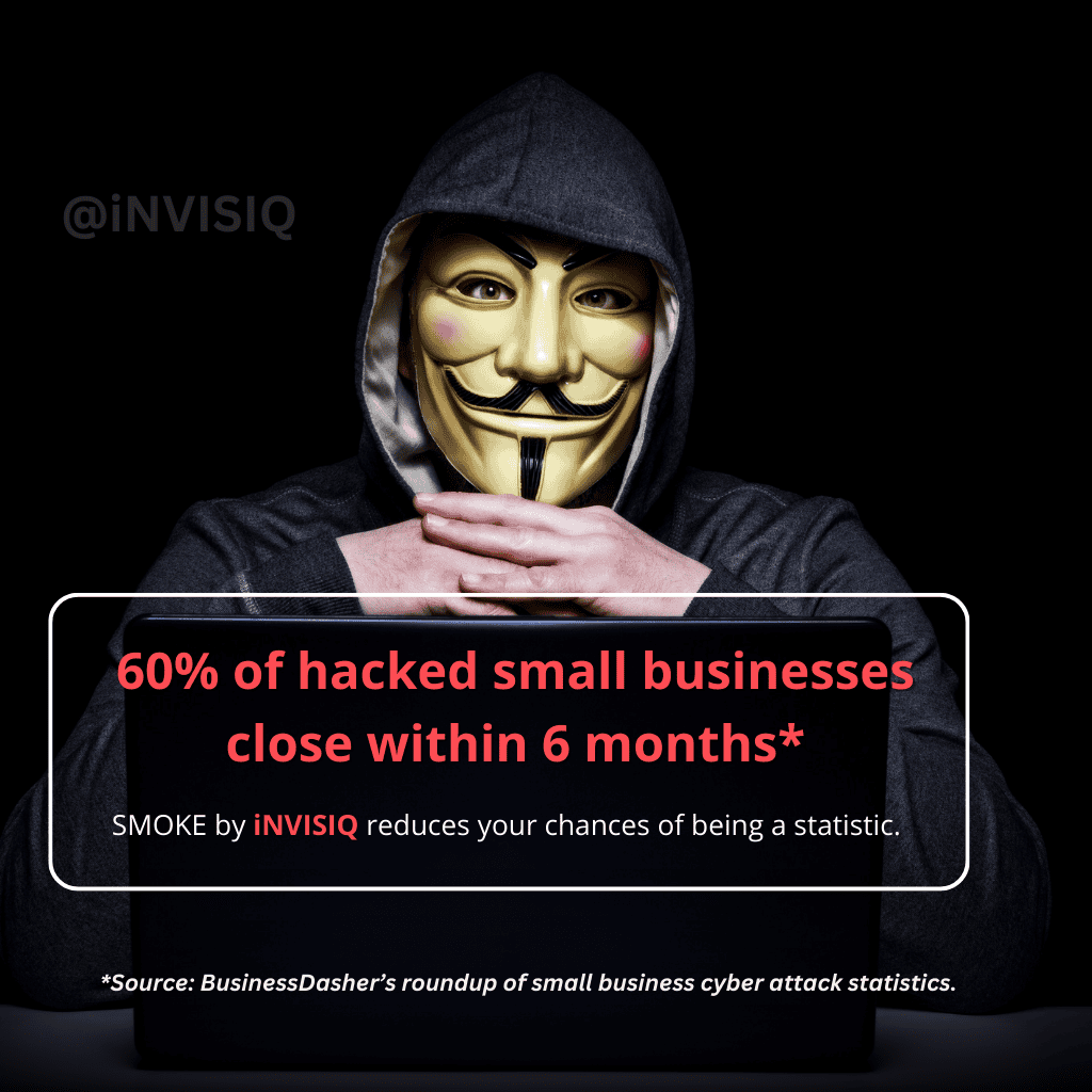 Hacker in Guy Fawkes mask warning that 60 percent of hacked small businesses close within six months